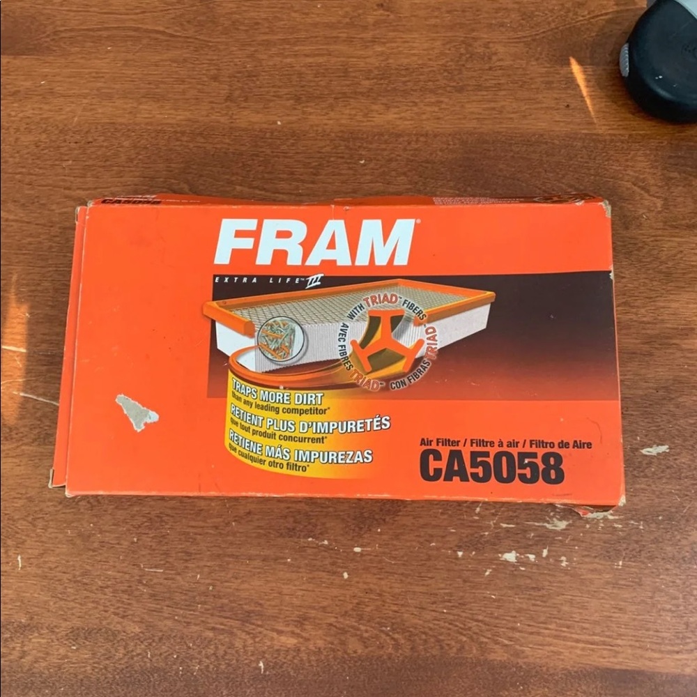 Air Filter-VIN: 1 Fram CA5058
